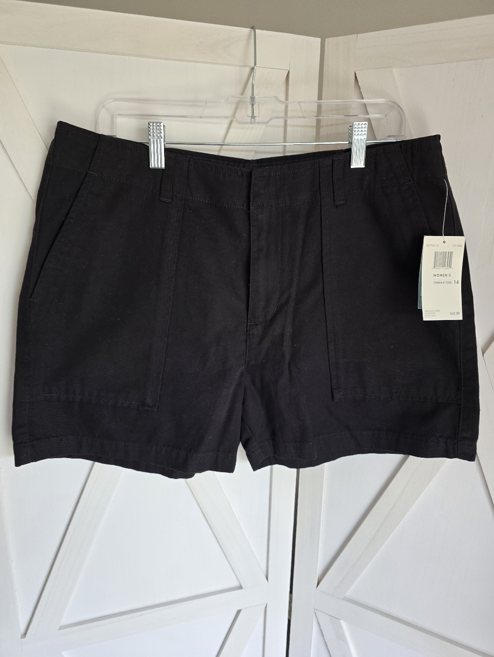 Calvin Klein Jeans Women's Black Casual Field Short (NWT)